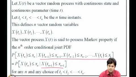 Mod-06 Lec-21 Markov vector approach-1