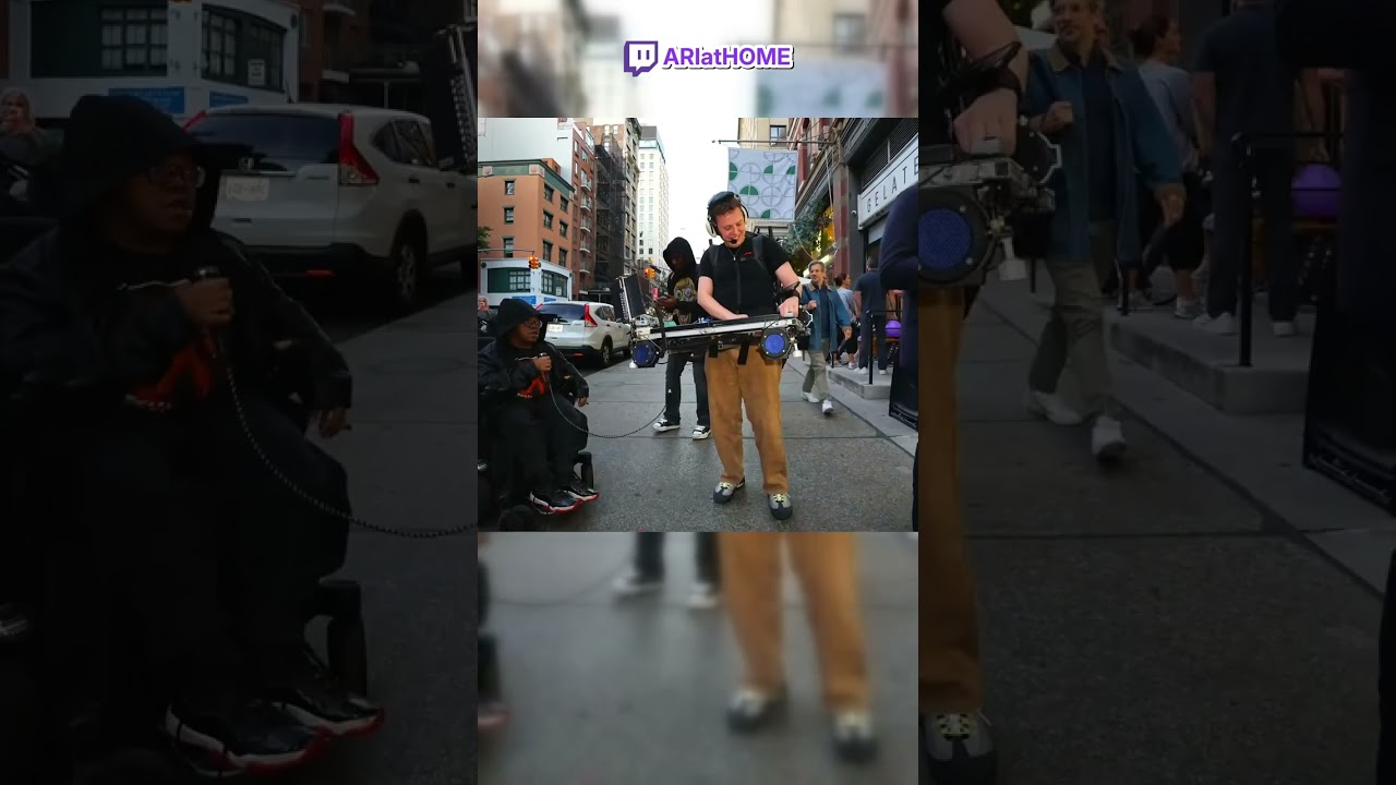 Electric wheelchair arrival gets wild | 