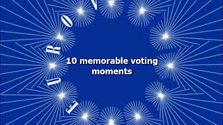 Eurovision Song Contest - 10 The Most Exciting & Memorable Moments in Voting