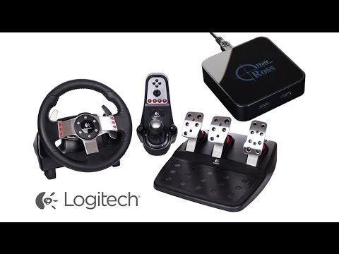 Volante Logitech G27 - Unboxing, instalando e jogando 