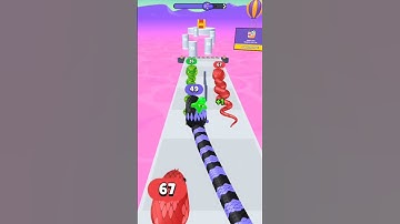 Snake Run race ASMR 150 #asmr #shorts #trending