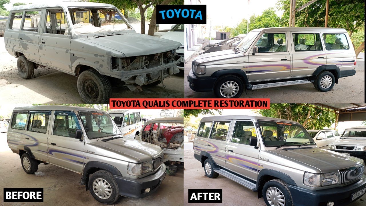 Toyota qualis complate restoration | full painting work @jayambemotors