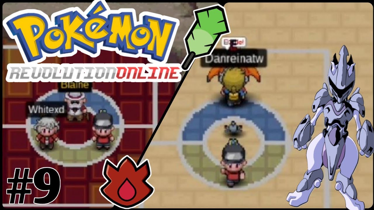 Pokemon Revolution Online(Kanto) Volcano Badge & Earth Badge 9 YouTube