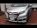 ホンダ 新型オデッセイ　アブソルート　シルバー　５代目 体感インプレッション！impression