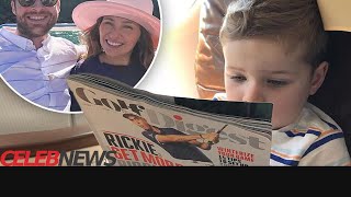 Hamish Blake shares cute photo of Sonny in business class