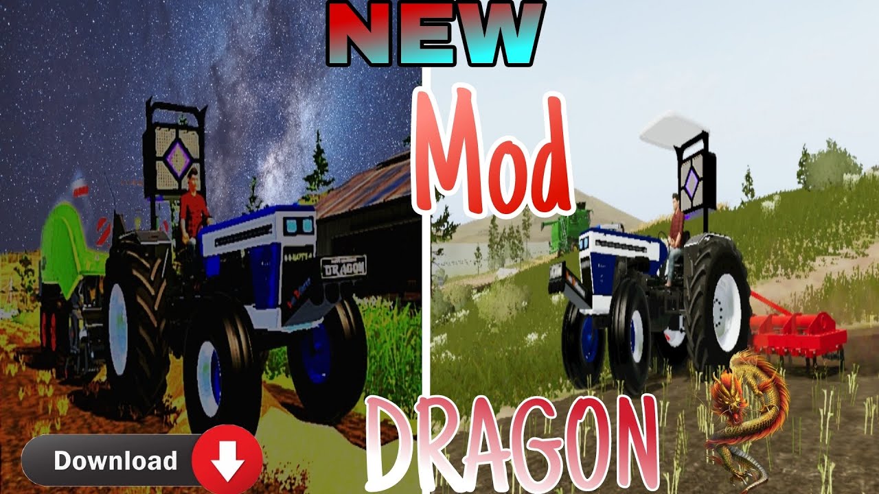 FS20 New Tractor mod modified tractor Dragon mod with download link