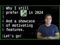 Why im still using vim in 2024  a brief introduction and demo