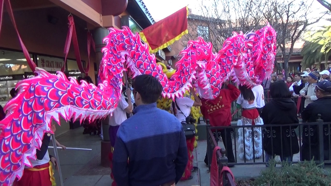 Chinese New Year 2017 Lion Plaza in San Jose
