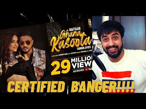 Kasuta Gaaana ek dum!!!| Raftaar - Ghana Kasuta |#KatReactTrain | Reaction!