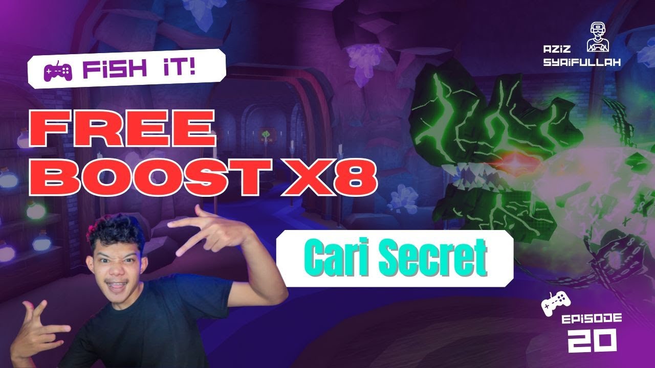 LIVE!! | FREE BOOST X8 - FISH IT 