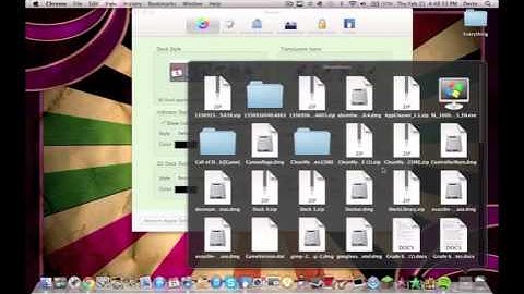 How to customize your dock (Mac OSX Lion)