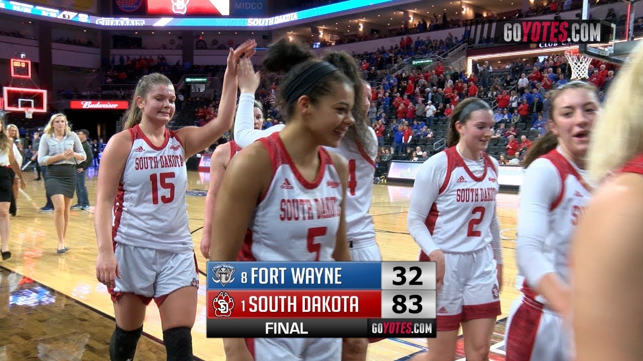 coyotes don edwards WBB Highlights (SLT Quarterfinals): South Dakota 83, Fort Wayne 32