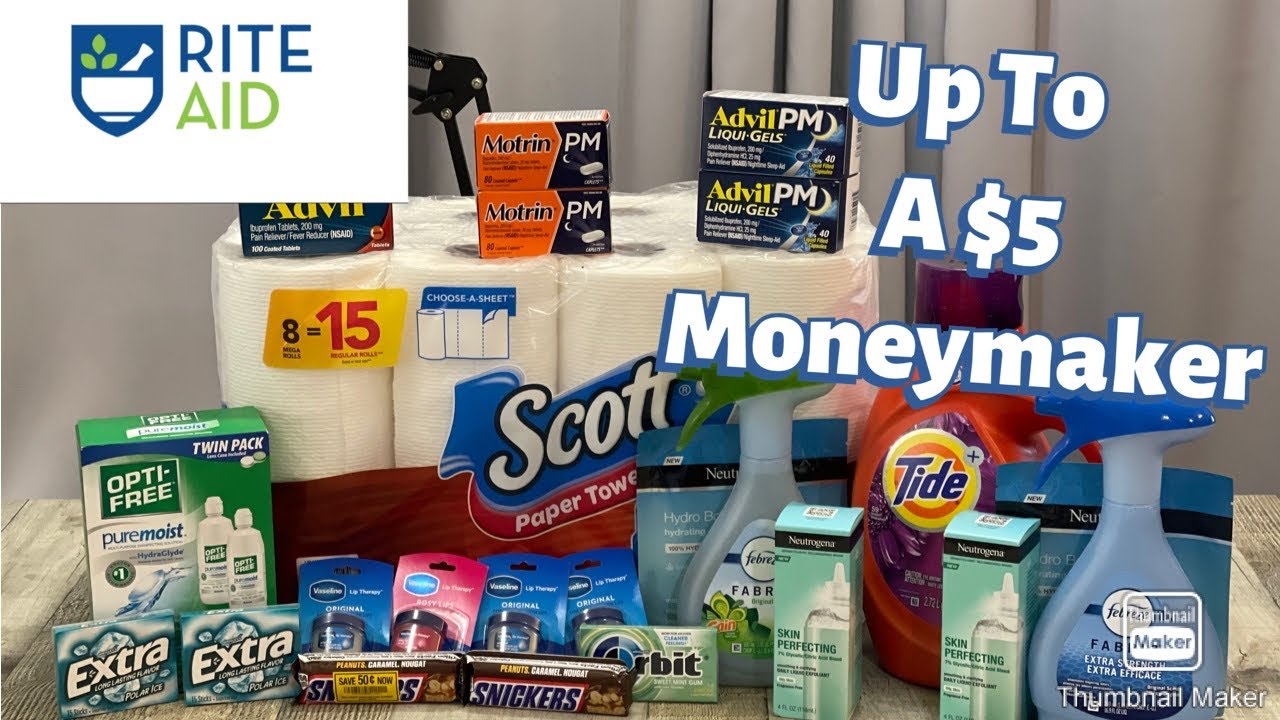 Rite Aid Haul Week Of 11/611/12/22 YouTube