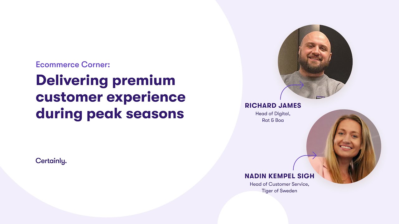 Ecommerce Corner | Rat & Boa x Tiger of Sweden x Certainly | August 25, 2022