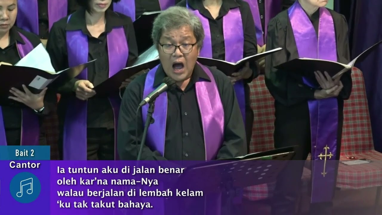 Mazmur 23 (Untung Ongkowidjaja) arr Indra B Simanjuntak. Jubilate Choir GKI Samanhudi