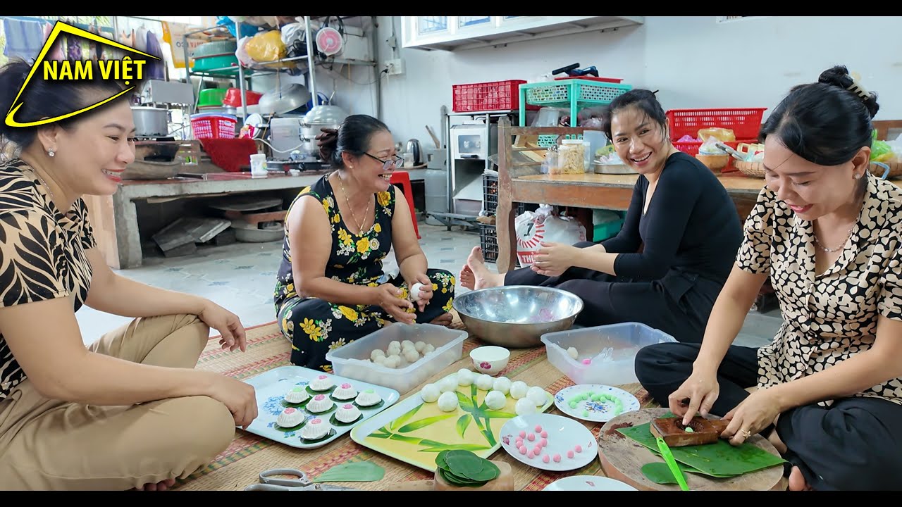 Bánh quy - làm 60 con Rùa [ bếp nhà Nam Việt] - YouTube