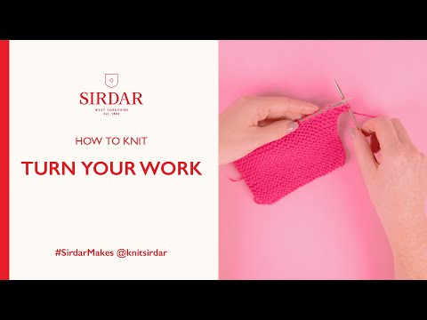 How To Knit: Turn Your Work
