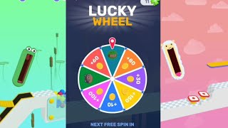 Bermain Skin LUCKY WHEELS - Hopping Heads - Game play screenshot 5