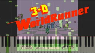The 3D Battles of WorldRunner - Stage Theme (Piano, Game Video) screenshot 2