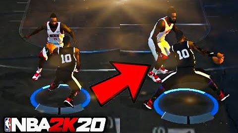 James Harden DOUBLE STEPBACK Tutorial in NBA 2K20 Mobile!!