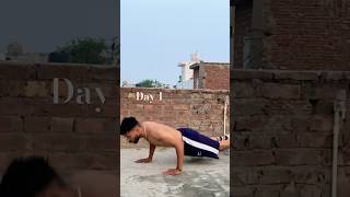 Day 1 of work out lets up #letsup #pushups #shorts