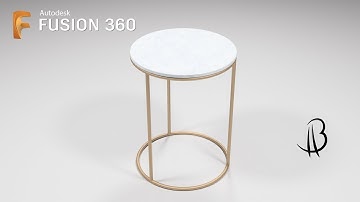 Furniture Design Speedrun 7 - Using Autodesk Fusion 360 - side table