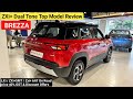 All New Maruti Suzuki Brezza ZXi+ Dual Tone Top Model Review | On Road hai Discount Offers Feature