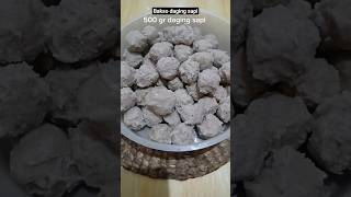 Bikin bakso daging sapi #shortvideo #balebat