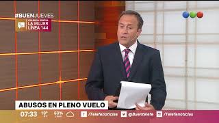 Mujeres abusadas en pleno vuelo - Buen Telefe screenshot 4