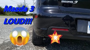 2009 Mazda 3 Muffler and Resonator Delete