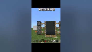 very simple and op redstone gate | Minecraft redstone builds | #minecraft #shorts #viral #mcpe