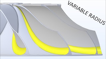 Make Variable Radius Fillets in Alibre!