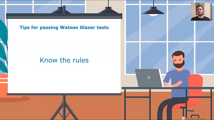 How to pass Watson Glaser tests