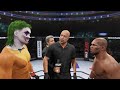 Joker vs. Mike Tyson (EA Sports UFC 2) 🥊