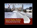 NWS Atlanta  Special  Weather Briefing For Extreme Cold Dec 23-26, 2022