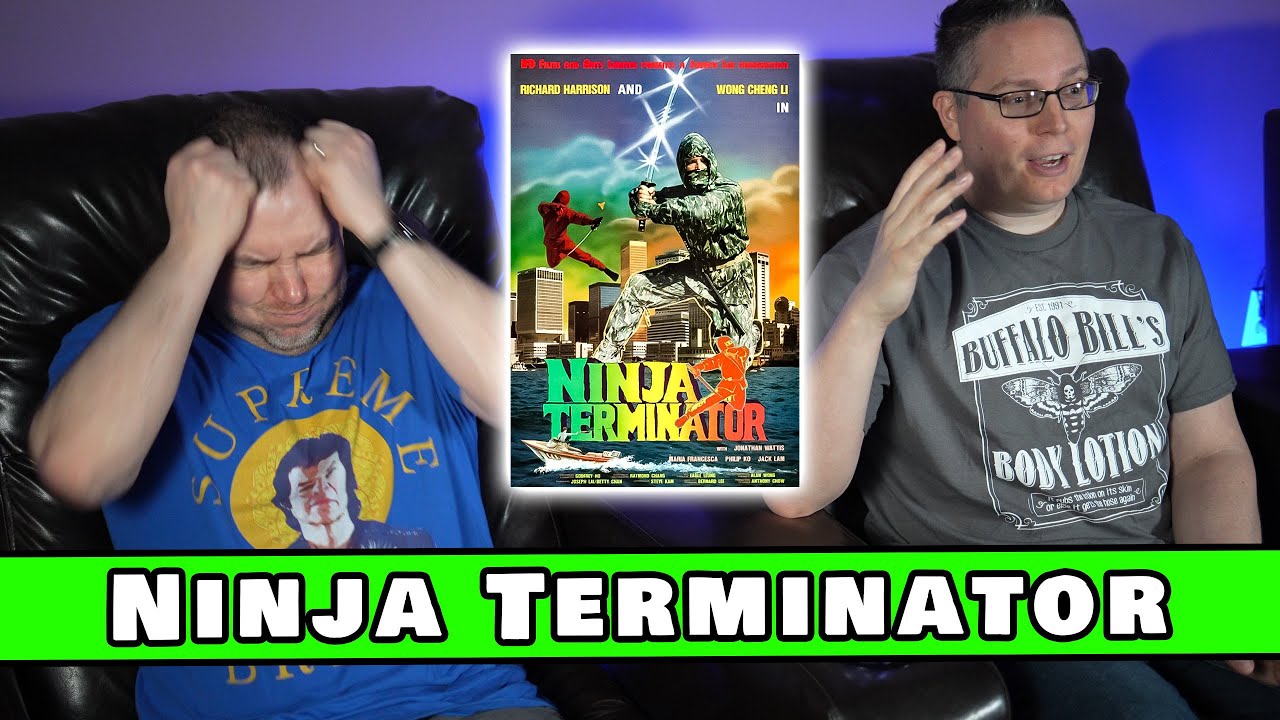 Ninjas battle crabs and toy robots in this dumpster fire | So Bad It's Good #265 - Ninja Terminator