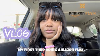 VLOG | COME RIDE WITH ME: MY FIRST TIME DOING AMAZON FLEX