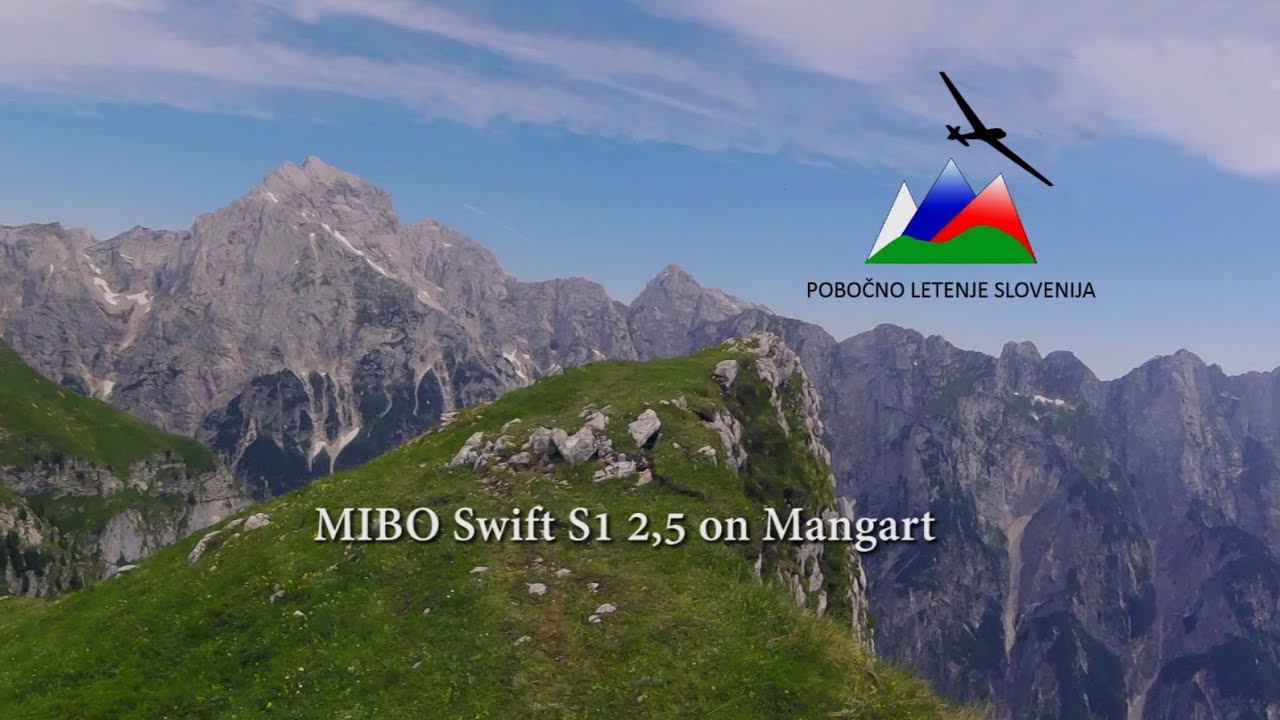 Mibo Swift S1 - On Mangart / Alpine slope soaring 