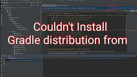 Couldn't Install Gradle distribution from | Error Solved | Be OnTech