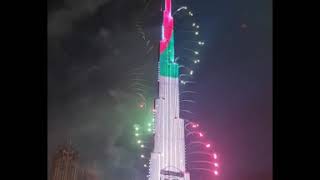 The Finale  pyrotech and laser show in majestic Burj Khalifa 2021