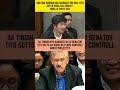 Senator Tito Sotto May Pakindat kay Brice sa Senado?