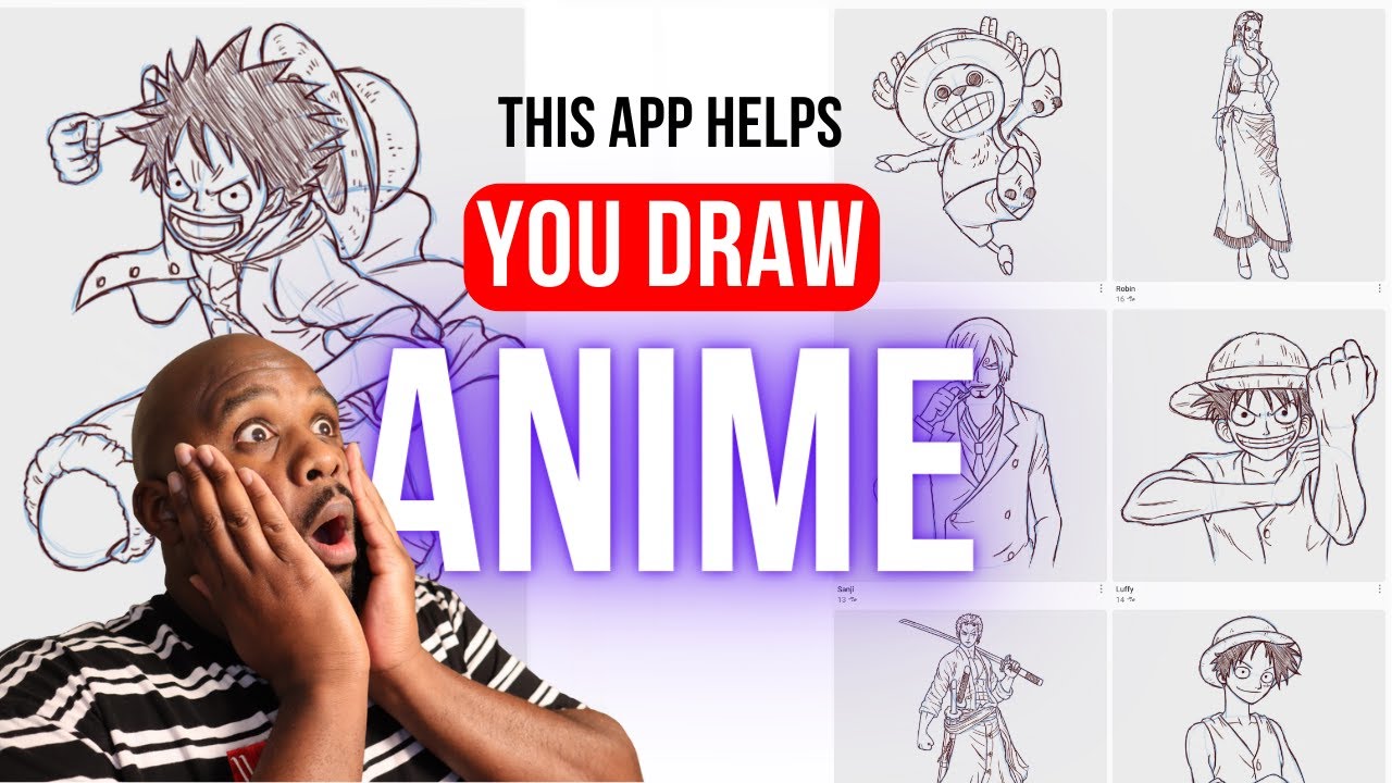 This APP helps you draw ANIME - YouTube