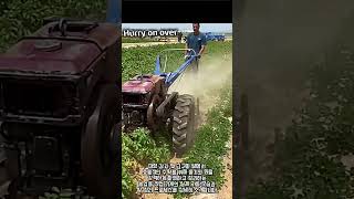 지혼자 움직이는 무인 감자 줄기 파쇄기 #worker #process #robot #smartfarming #automationtools