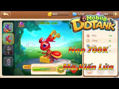 Video DDTank mobile - Nạp 700k Mở Thú Cưỡi Kiến Lửa Vừa Hỗ... - youtube