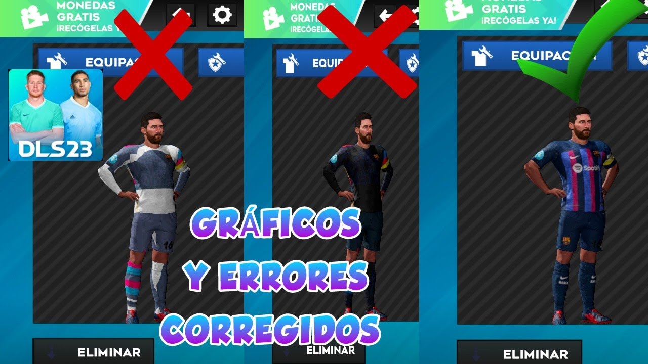 cómo subirle el color de los gráficos a los kits de DLS 23 ERRORES ...