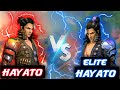 Elite hayato vs hayato | hayato vs elite hayato | hayato vs elite hayato fight in free fire