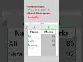 Excel Filter Shortcut That Saves Time ⚡