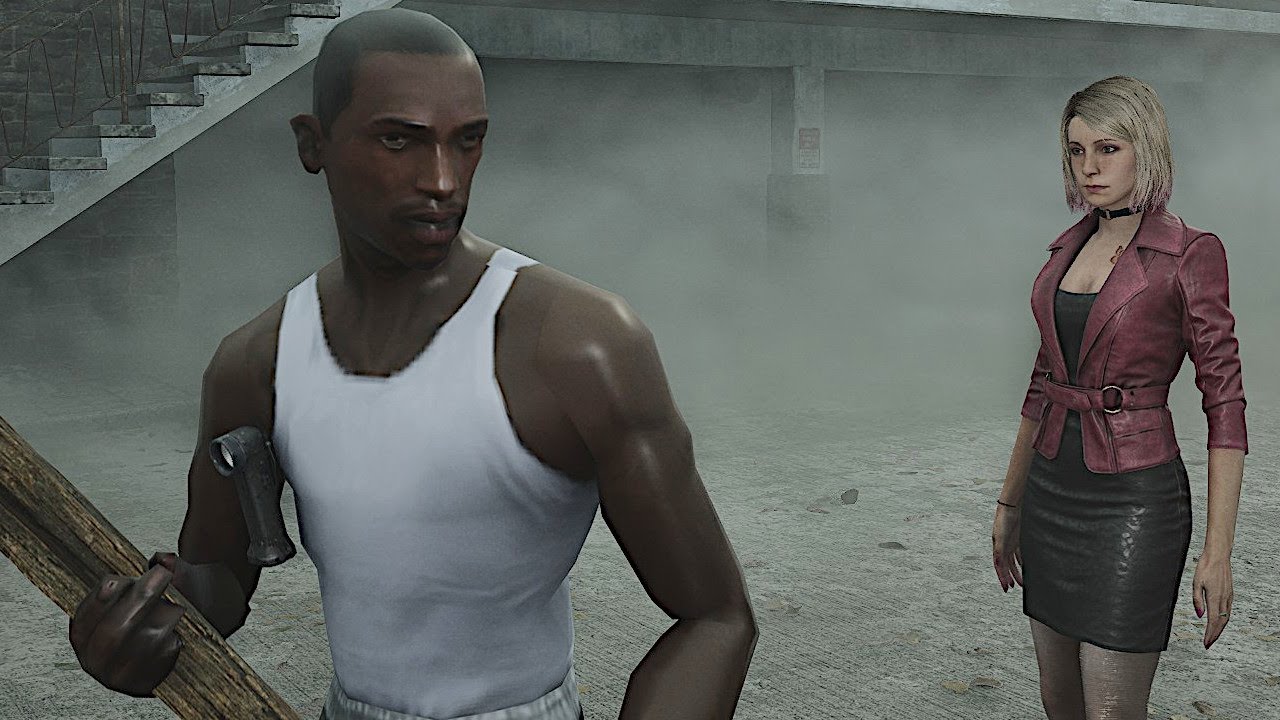 CJ Goes To Silent Hill