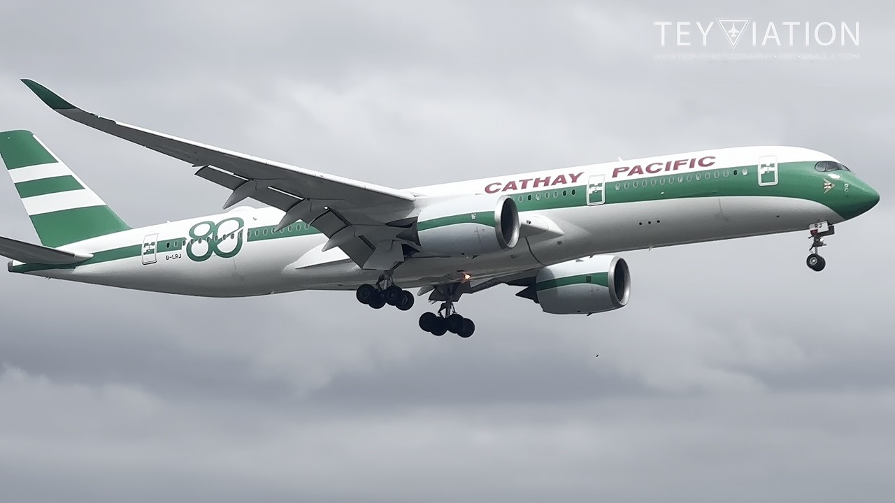 🇵🇭 ✈️ AWESOME Plane Spotting at Manila  | Cathay Pacific Retro A350! | MNL/RPLL