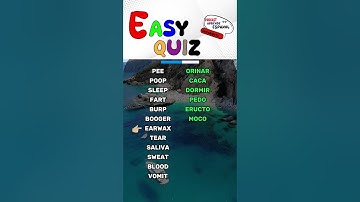 Spanish Challenge: How many you can answer? #learnspanish #quiz #spanishquiz #spanishlearner